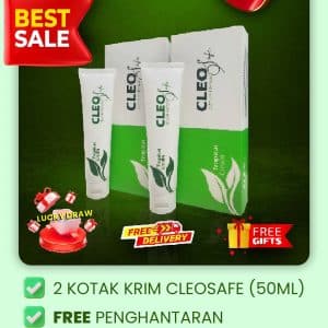 CLEOSAFE PAKEJ JIMAT - KRIM GATAL MARDI
